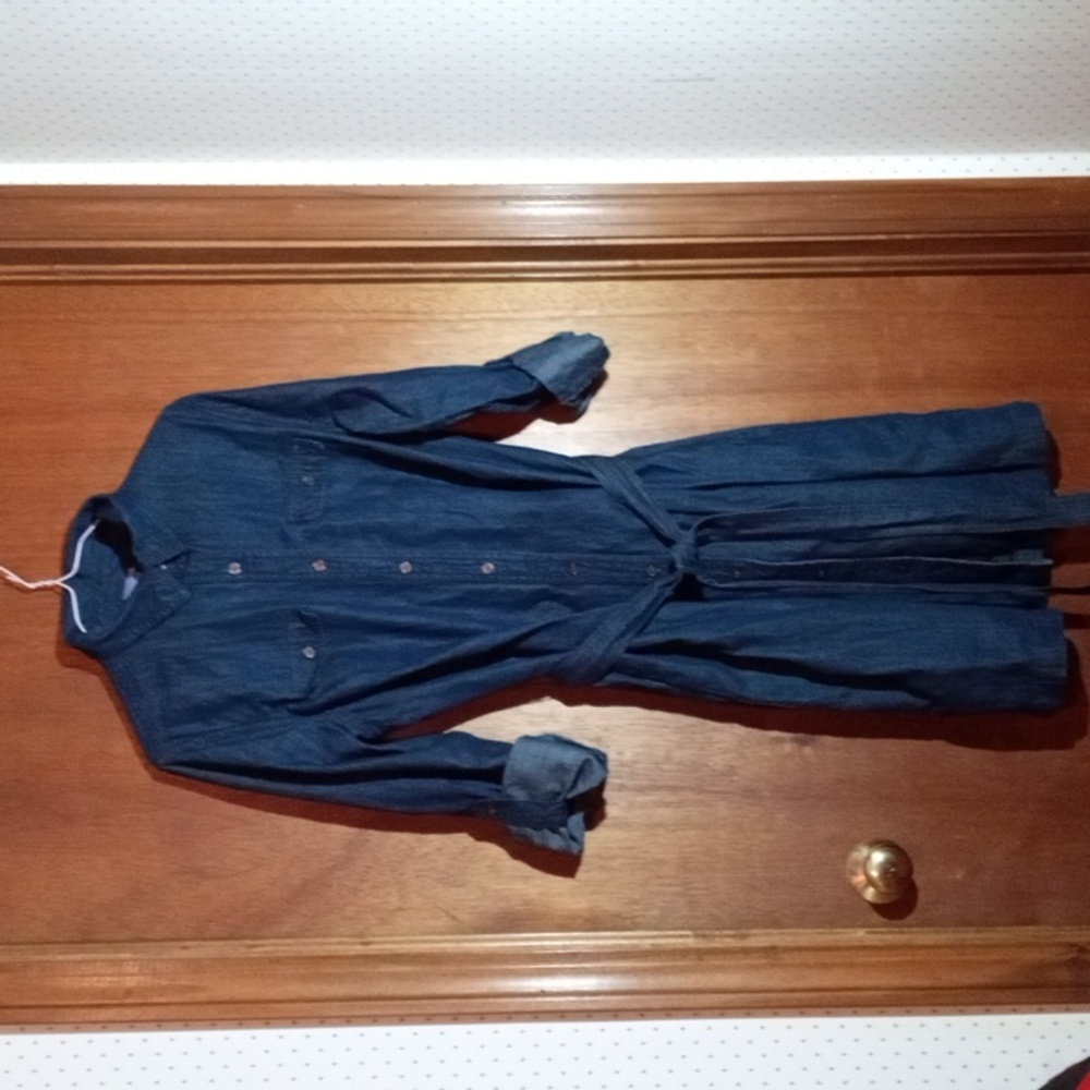 Women's Jean Shirt Dress
